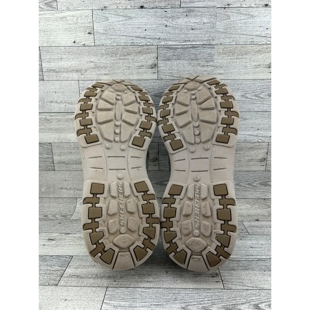 Skechers Men Relaxed Fit Memory Foam Slip On Loafers Taupe 58895S Size 9.5
